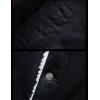 imageOmoone Mens Lapel Sherpa Fleece Lined Thicken Denim Jean Trucker Jacket CoatsBlack Fleece White