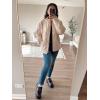 imageOmoone Womens Quilted Puffer Jacket Zip Up Oversized Lightweight Padded Down Coat OuterwearKhaki