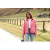 imageOmoone Womens Quilted Puffer Jacket Zip Up Oversized Lightweight Padded Down Coat OuterwearPink