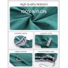 imageOmoone Womens Casual Hoodie Long Sleeve Cropped Lightweight Pullover Fall Sweatshirt Track JacketsGreen