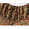 imageOmoone Womens Floral Dress LowCut Square Neck Spaghetti Strap Tie Bodycorn 90s Y2k Sun DressesLongyellow