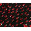 imageOmoone Womens Floral Dress LowCut Square Neck Spaghetti Strap Tie Bodycorn 90s Y2k Sun DressesShortblack