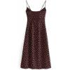 imageOmoone Womens Floral Dress LowCut Square Neck Spaghetti Strap Tie Bodycorn 90s Y2k Sun DressesLongblack Floral