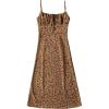 imageOmoone Womens Floral Dress LowCut Square Neck Spaghetti Strap Tie Bodycorn 90s Y2k Sun DressesLongyellow