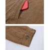 imageOmoone Mens Lapel Sherpa Fleece Lined Thicken Denim Jean Trucker Jacket CoatsBrown