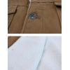 imageOmoone Mens Lapel Sherpa Fleece Lined Thicken Denim Jean Trucker Jacket CoatsBrown